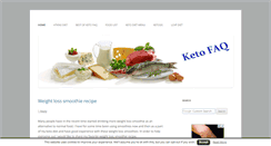 Desktop Screenshot of ketofaq.com
